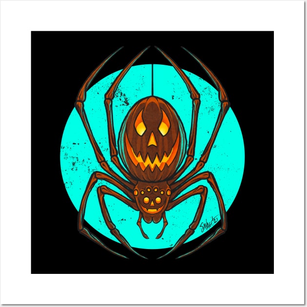 FrightFall2021: Spider Wall Art by Chad Savage